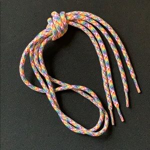 Allbirds limited edition Pride Rainbow shoe laces